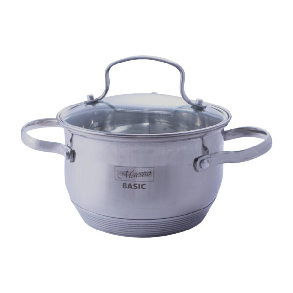 

Кастрюля нержавеющая Maestro - 160 мм x 2,1 л