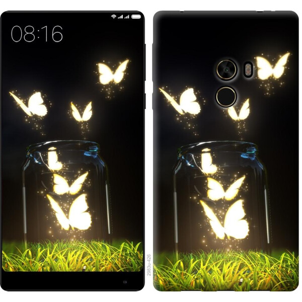 

Чехол на Xiaomi Mi MiX Светящиеся бабочки (04798)