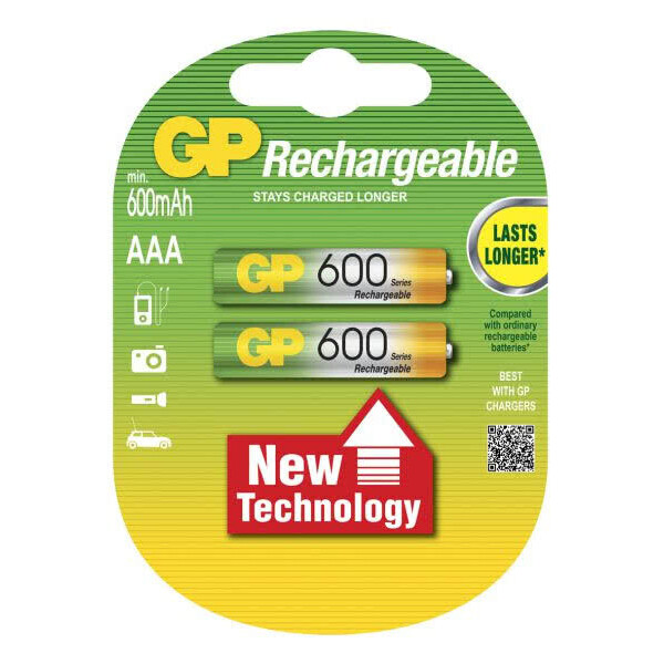 

Аккумулятор Gp Rechargeable R03 600 Mah Ni-Mh