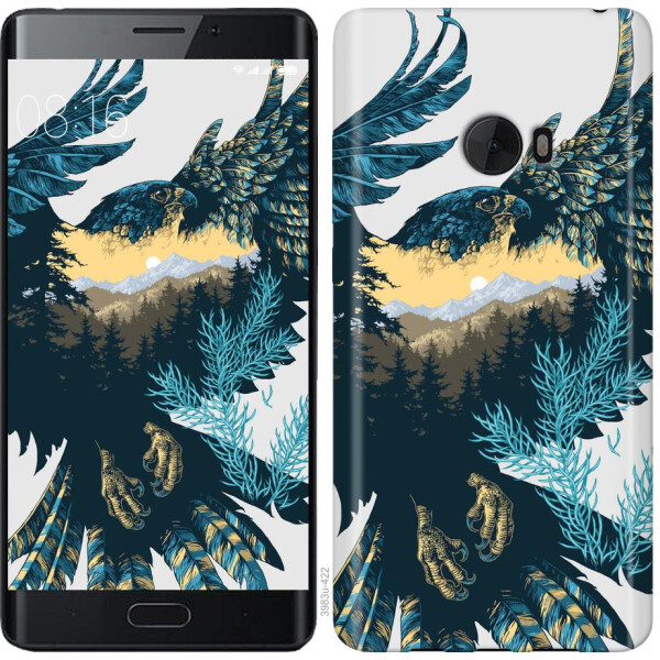 

Чехол на Xiaomi Mi Note 2 Арт-орел на фоне природы (04798)