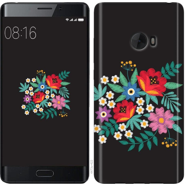 

Чехол на Xiaomi Mi Note 2 Вышитые цветы (04798)
