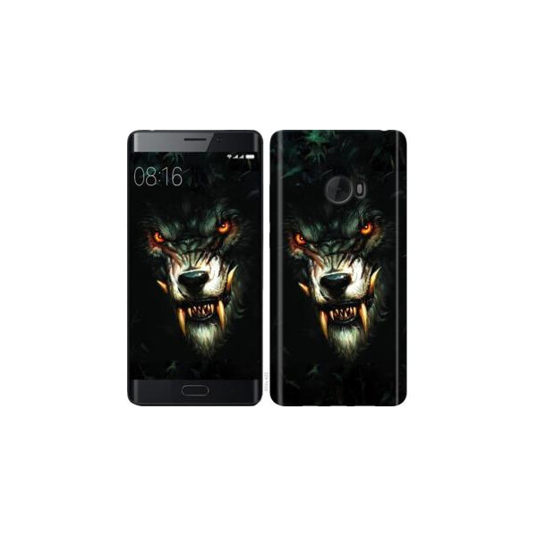 

Чехол на Xiaomi Mi Note 2 Дьявольский волк (04798)