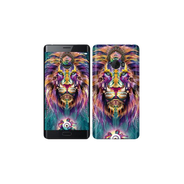 

Чехол на Xiaomi Mi Note 2 Люминесцентный лев (04798)