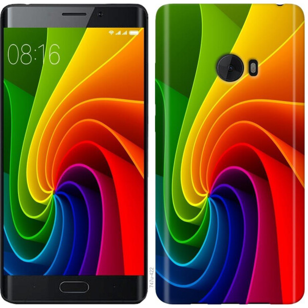 

Чехол на Xiaomi Mi Note 2 Радужный вихрь (04798)
