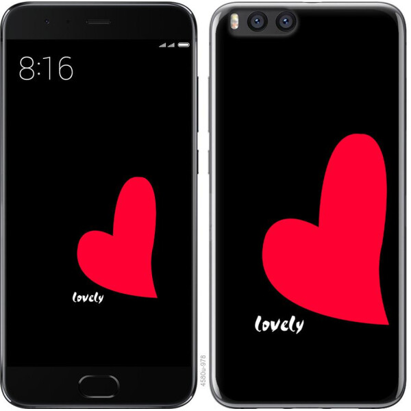

Чехол на Xiaomi Mi Note 3 Lovely (04798)