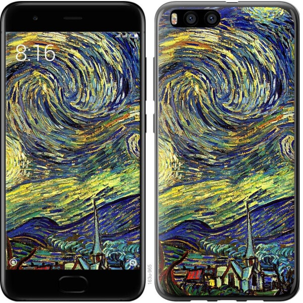 

Чехол на Xiaomi Mi Note 3 Винсент Ван Гог. Звёздная ночь (04798)