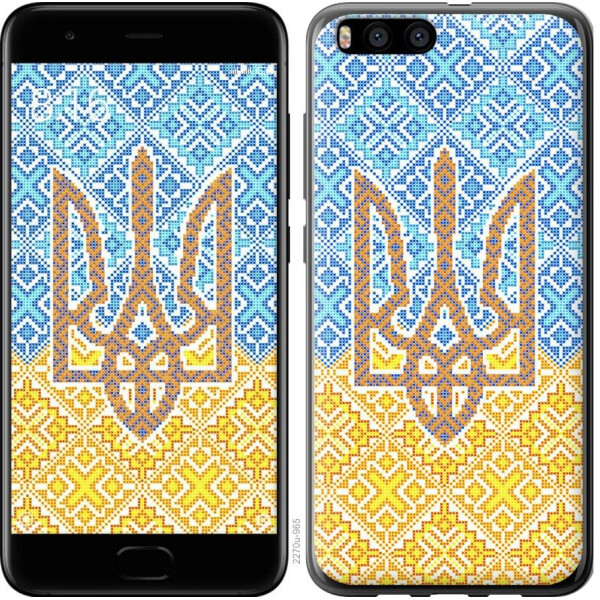 

Чехол на Xiaomi Mi Note 3 Герб Украины 2 (04798)