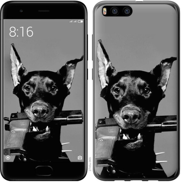 

Чехол на Xiaomi Mi Note 3 Доберман (04798)