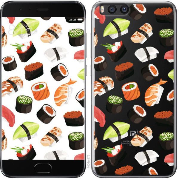 

Чехол на Xiaomi Mi Note 3 Суши (04798)