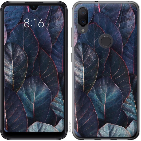 

Чехол на Xiaomi Mi Play Листья v3 (04798)