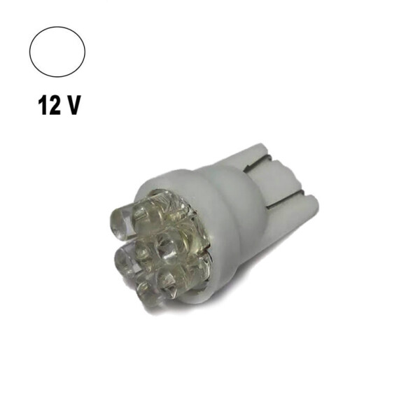 

Автолампа Terra T10 / W5W, цоколь W2.1x9.5d, LEDx7, белый, 12V