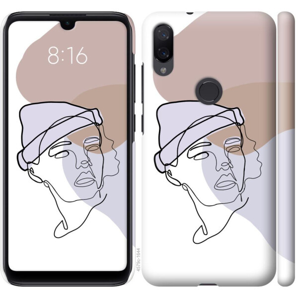 

Чехол на Xiaomi Mi Play Силуэт (04798)