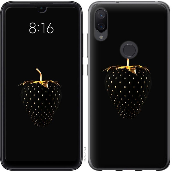 

Чехол на Xiaomi Mi Play Черная клубника (04798)
