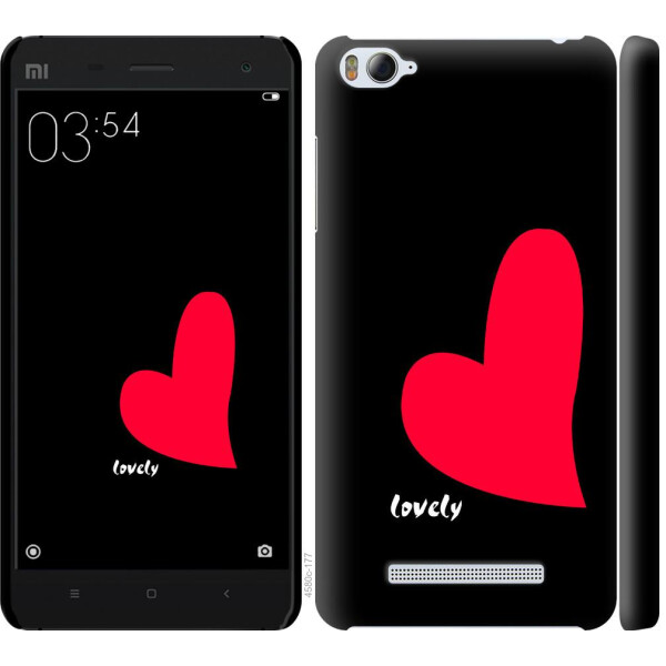 

Чехол на Xiaomi Mi4i Lovely (04798)
