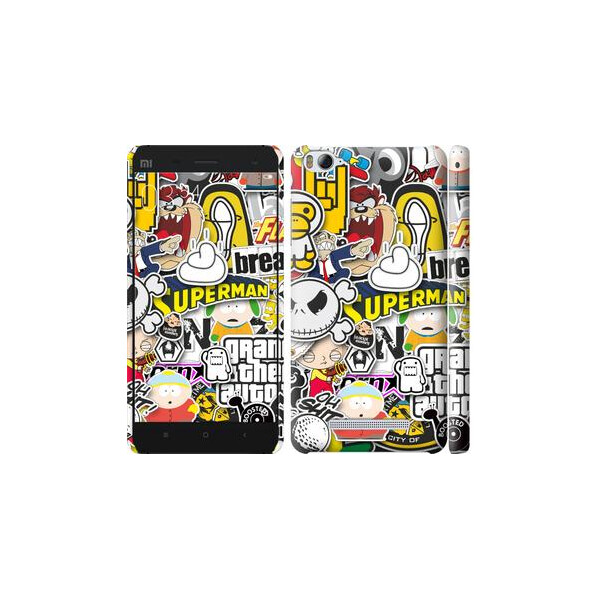 

Чехол на Xiaomi Mi4i Popular logos (04798)