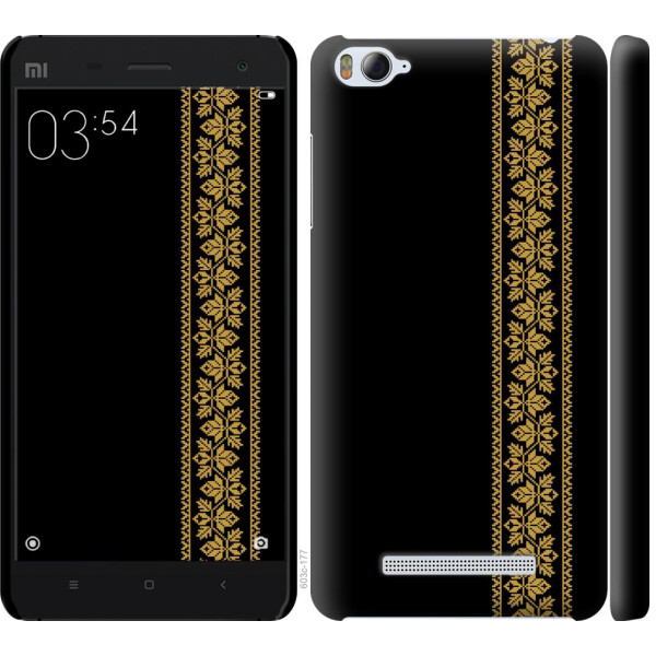 

Чехол на Xiaomi Mi4i Вышиванка 34 (04798)
