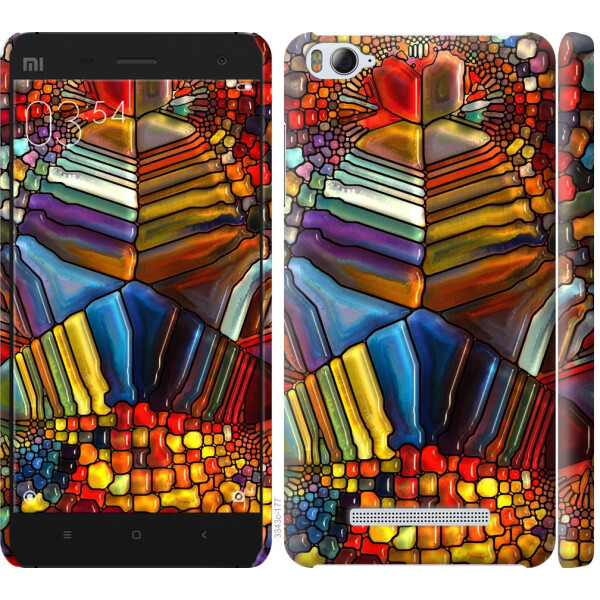 

Чехол на Xiaomi Mi4i Разноцветный витраж (04798)