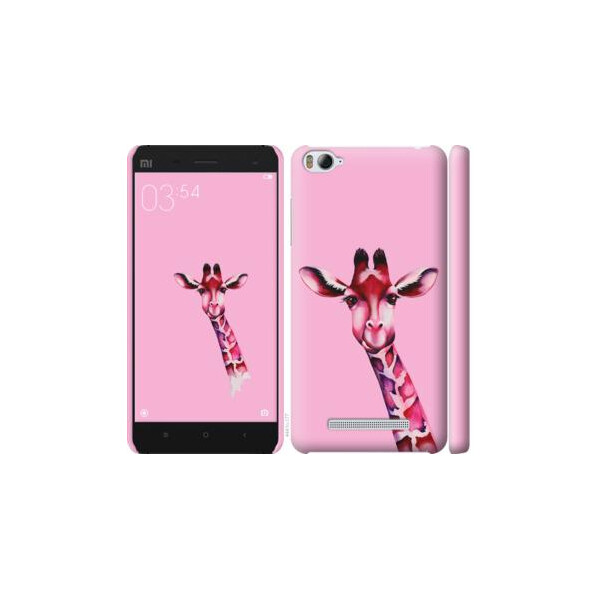 

Чехол на Xiaomi Mi4i Розовая жирафа (04798)