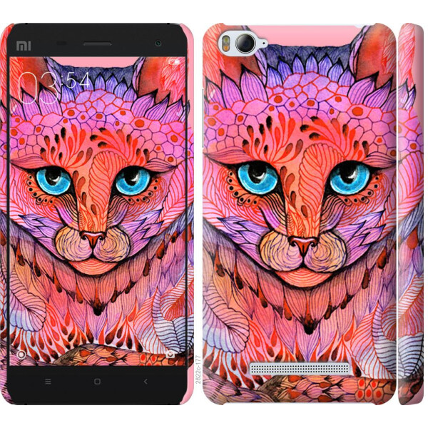 

Чехол на Xiaomi Mi4i Узорчатая кошка (04798)
