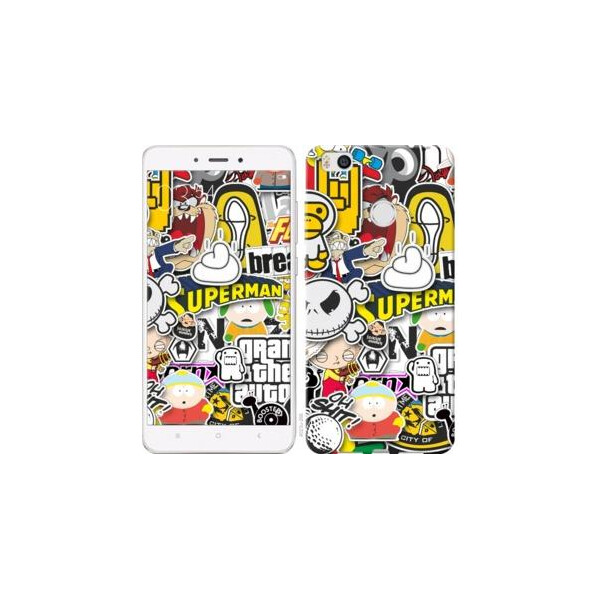 

Чехол на Xiaomi Mi4s Popular logos (04798)