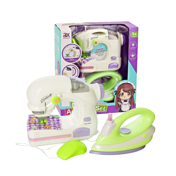 

Детский Игровой набор ''Швейная машина с утюгом''