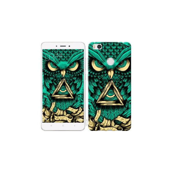 

Чехол на Xiaomi Mi4s Сова Арт-тату (04798)