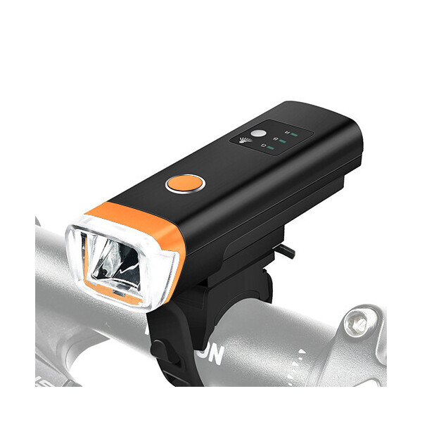 

Велосипедный фонарь HJ-047-XPG ULTRA LIGHT, антиблик, сенсор, micro USB, встроенный аккумулятор