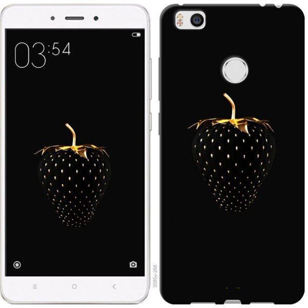 

Чехол на Xiaomi Mi4s Черная клубника (04798)