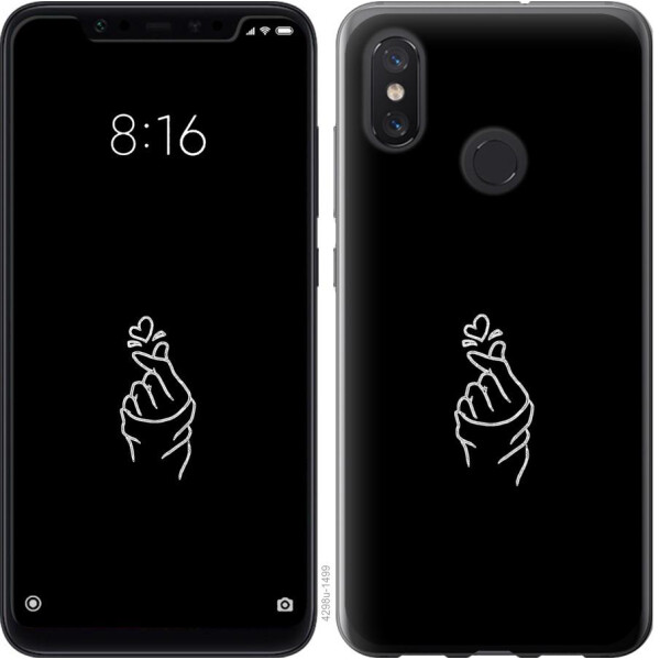 

Чехол на Xiaomi Mi8 Love You (04798)