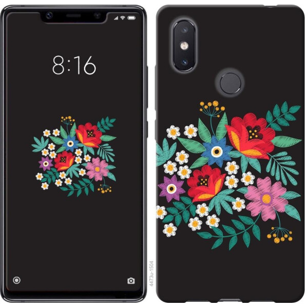 

Чехол на Xiaomi Mi8 SE Вышитые цветы (04798)