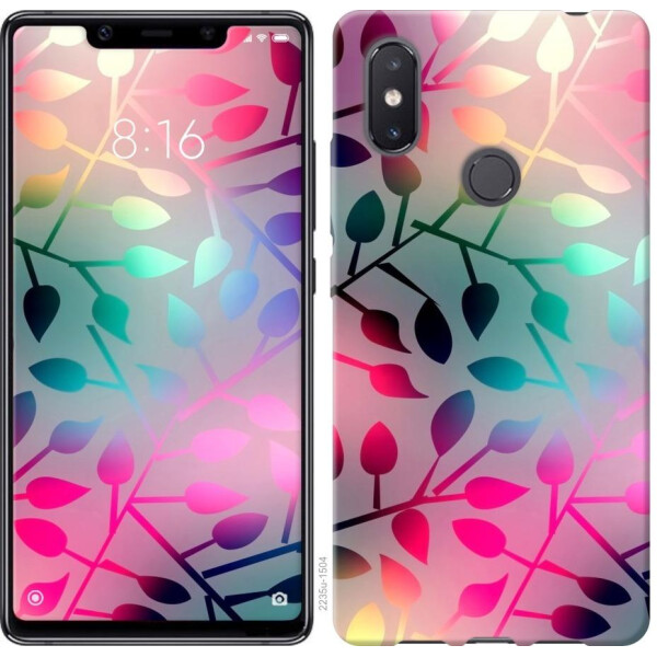 

Чехол на Xiaomi Mi8 SE Листья (04798)