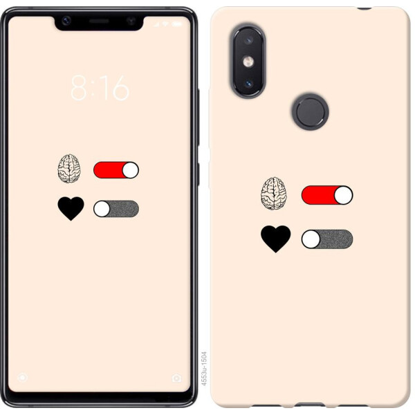 

Чехол на Xiaomi Mi8 SE Любовь и ум (04798)