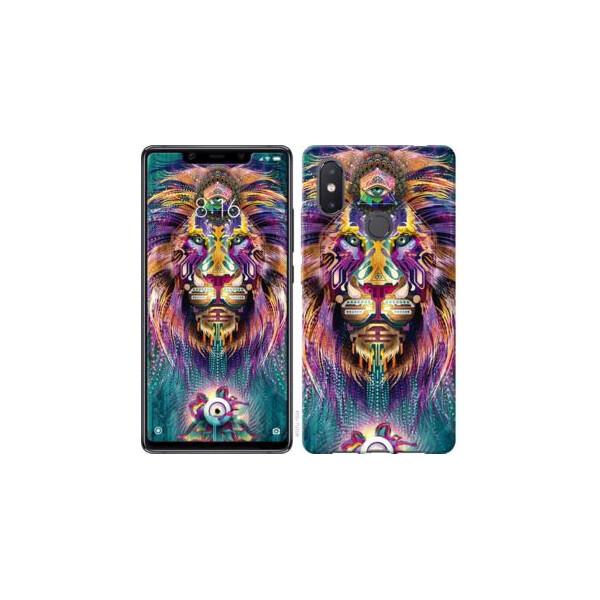 

Чехол на Xiaomi Mi8 SE Люминесцентный лев (04798)