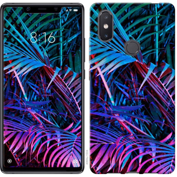 

Чехол на Xiaomi Mi8 SE Папоротник под ультрафиолетом (04798)