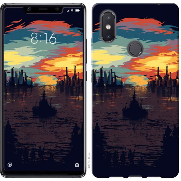 

Чехол на Xiaomi Mi8 SE Череп-абстракция (04798)