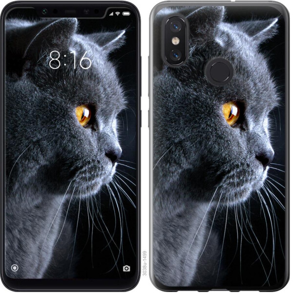 

Чехол на Xiaomi Mi8 Красивый кот (04798)
