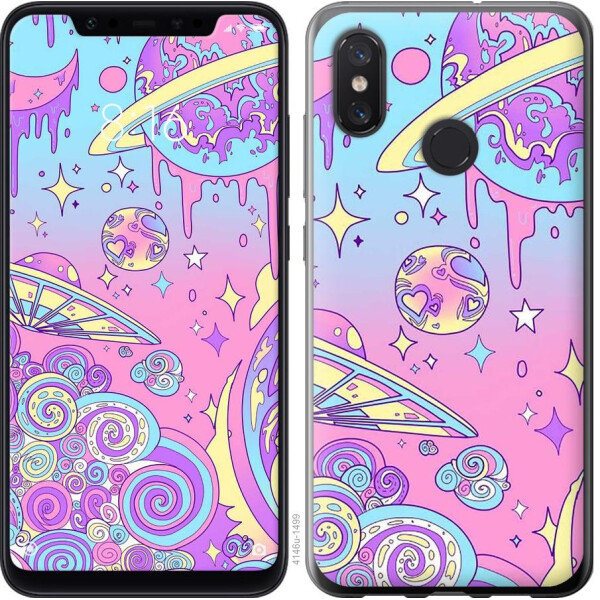 

Чехол на Xiaomi Mi8 Розовая галактика (04798)