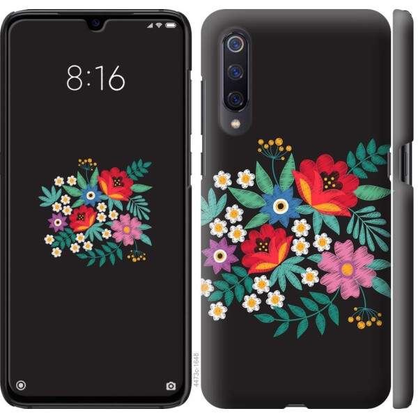 

Чехол на Xiaomi Mi9 Вышитые цветы (04798)