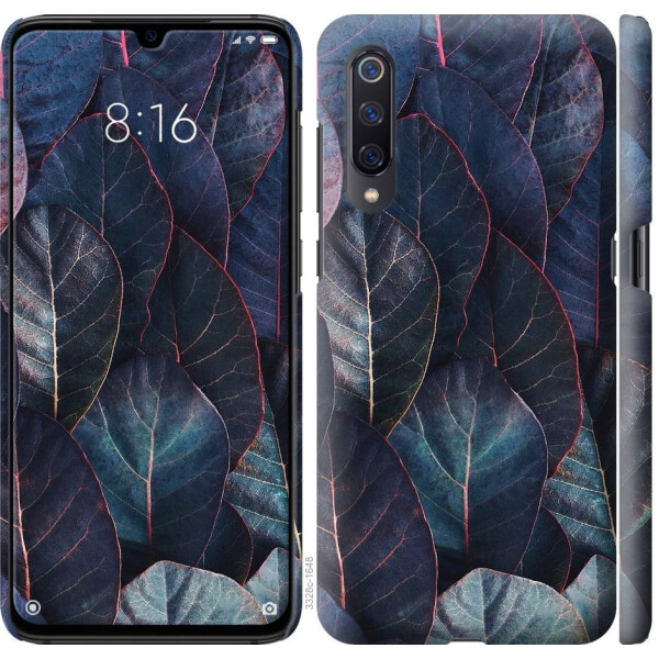 

Чехол на Xiaomi Mi9 Листья v3 (04798)