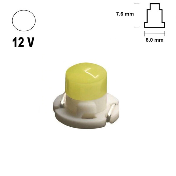 

Автолампа Terra T3, COB, макс.диаметр 8мм, белая, 12В