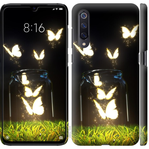

Чехол на Xiaomi Mi9 Светящиеся бабочки (04798)