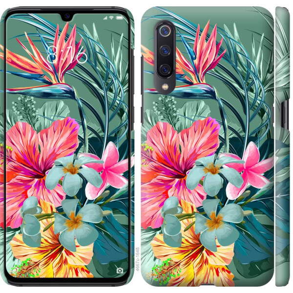 

Чехол на Xiaomi Mi9 Тропические цветы v1 (04798)