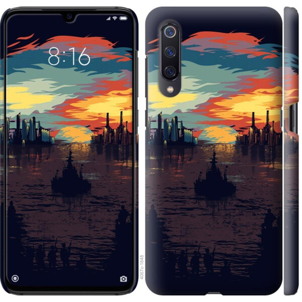 

Чехол на Xiaomi Mi9 Череп-абстракция (04798)