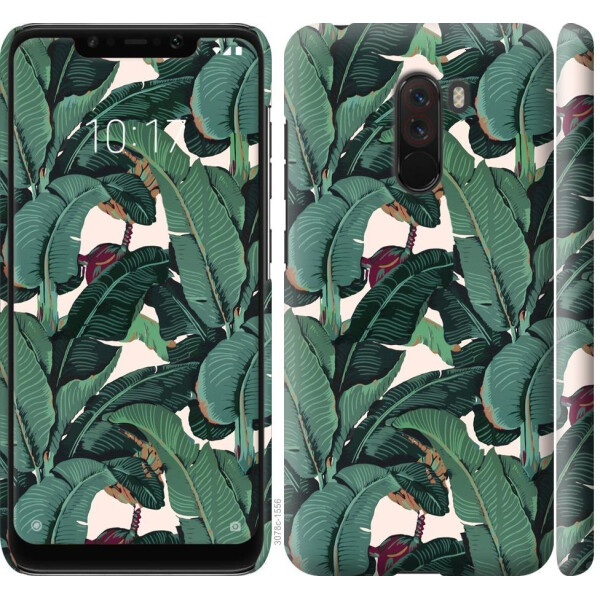 

Чехол на Xiaomi Pocophone F1 Банановые листья (04798)