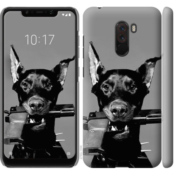 

Чехол на Xiaomi Poco F1 Доберман (04798)