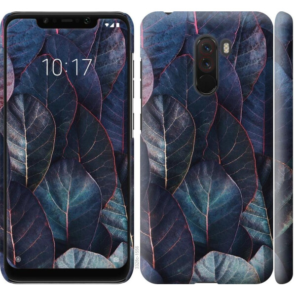 

Чехол на Xiaomi Poco F1 Листья v3 (04798)