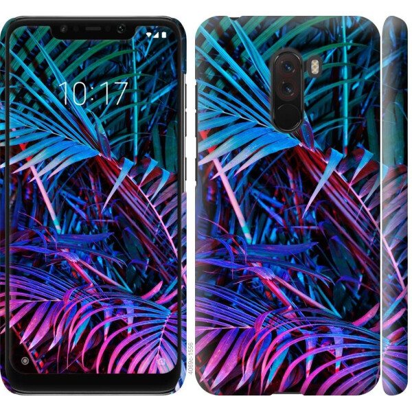 

Чехол на Xiaomi Poco F1 Папоротник под ультрафиолетом (04798)