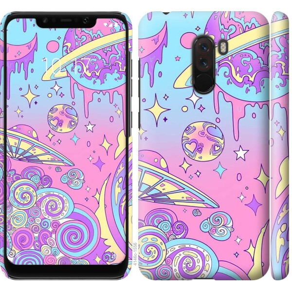 

Чехол на Xiaomi Poco F1 Розовая галактика (04798)