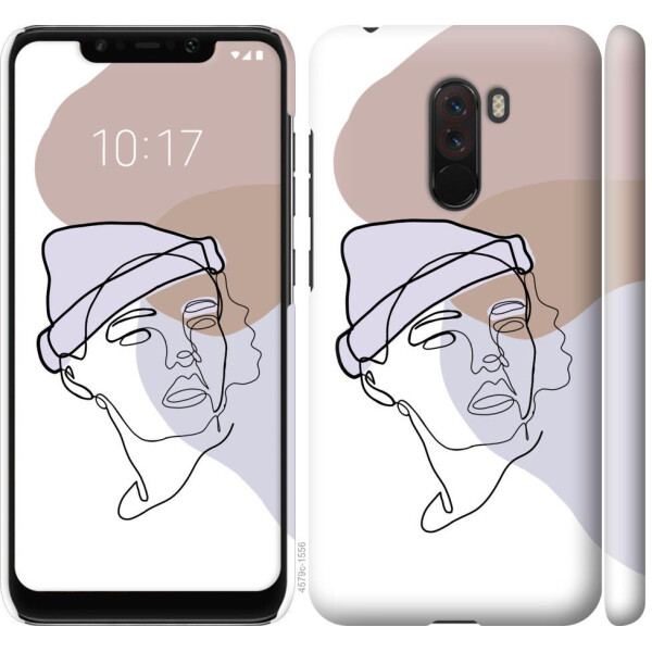 

Чехол на Xiaomi Pocophone F1 Силуэт (04798)