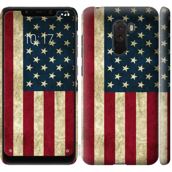 

Чехол на Xiaomi Poco F1 Флаг США (04798)